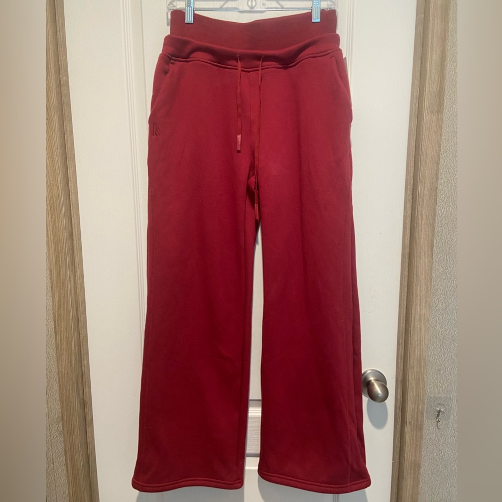 Kamo Cozytec Wide Leg Sweatpants Women's Cherrywood